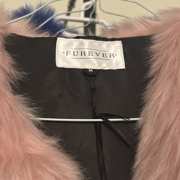 Pink Faux Fur Vest - Picture 2 of 3